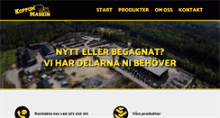 Desktop Screenshot of koppommaskin.com